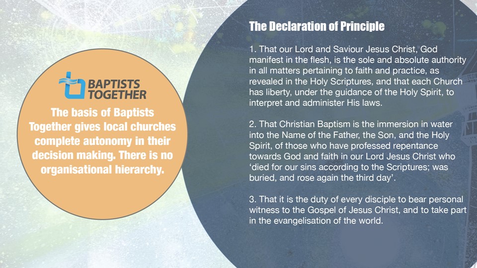 The Declaration of Principle