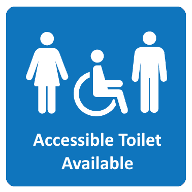 Accessible Toilet Available